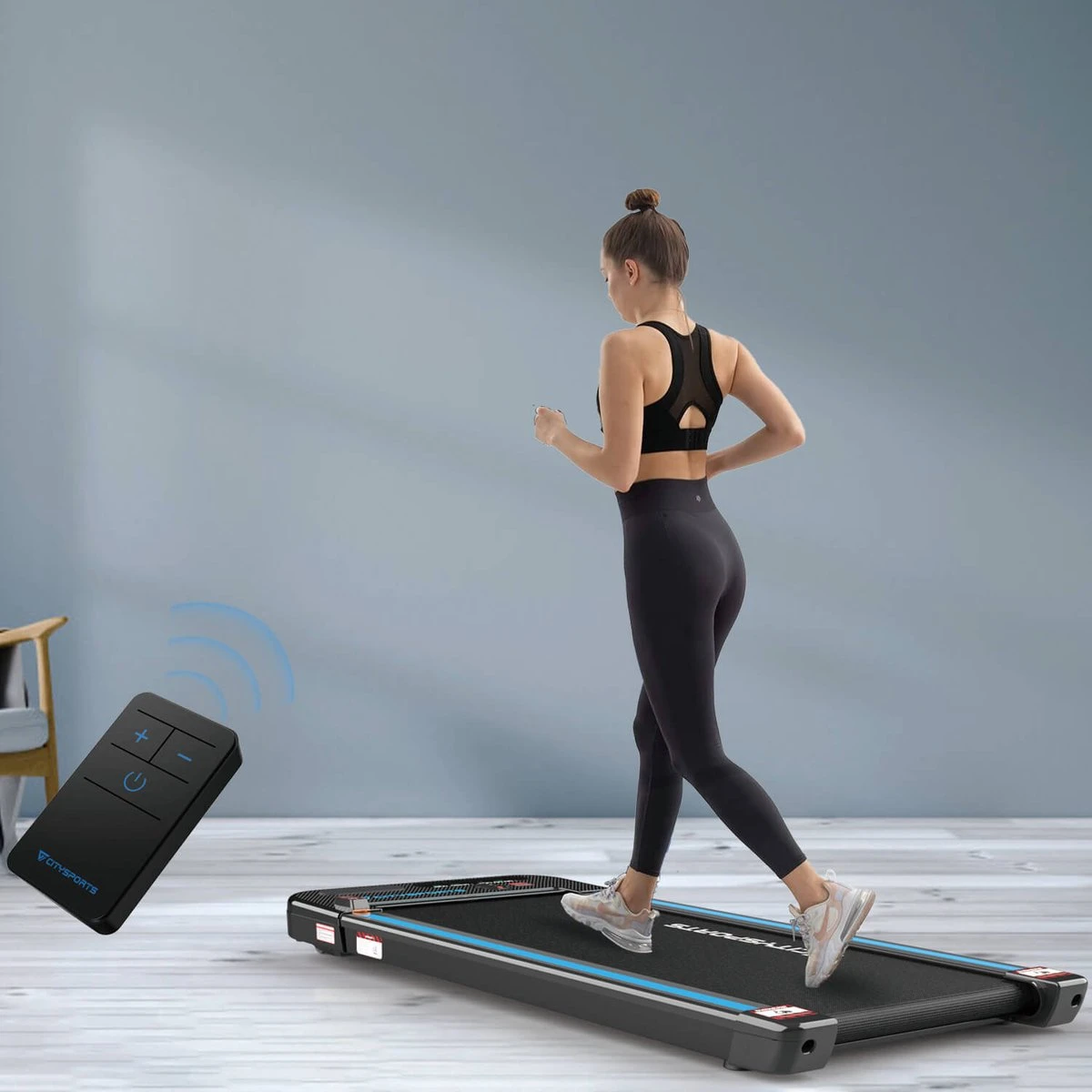 CITYSPORTS loopband, elektrisch, motor 440 W, instelbare snelheid, LCD-scherm en calorieënteller, geïntegreerde bluetooth-luidspreker, ultradun en stil, voor thuis/kantoor Merkloos CITYSPORTS Loopband, Elektrisch, Motor 440 W, Instelbare Snelheid, LCD-scherm En Calorieënteller, Geïntegreerde Bluetooth-luidspreker, Ultradun En Stil, Voor Thuis/kantoor -Fitnessapparatuur Serie Winkel 1200x1200 680