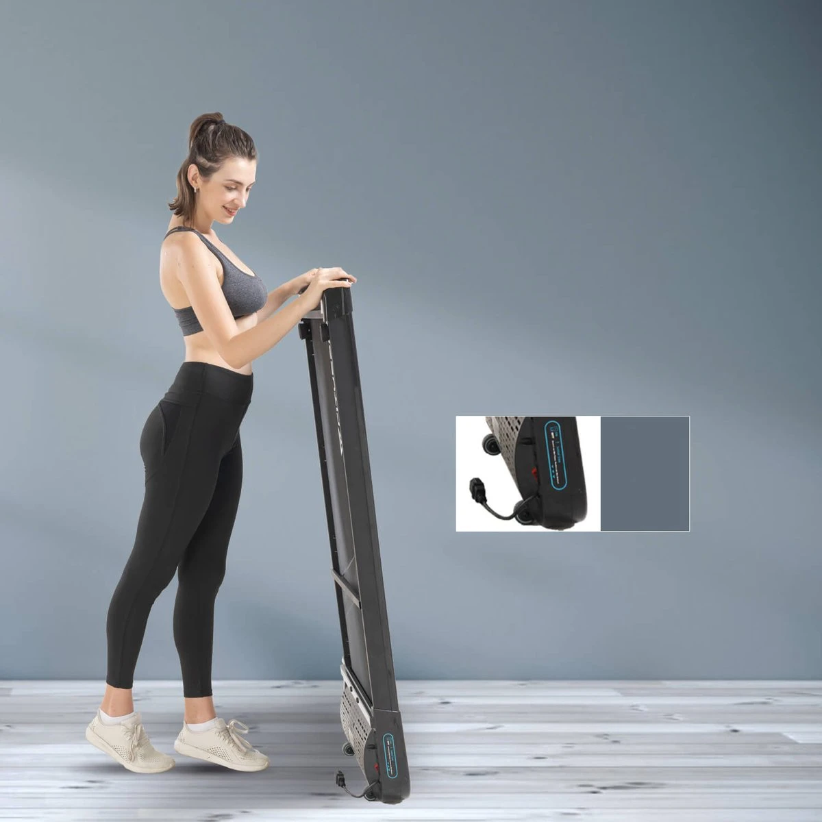 CITYSPORTS loopband, elektrisch, motor 440 W, instelbare snelheid, LCD-scherm en calorieënteller, geïntegreerde bluetooth-luidspreker, ultradun en stil, voor thuis/kantoor Merkloos CITYSPORTS Loopband, Elektrisch, Motor 440 W, Instelbare Snelheid, LCD-scherm En Calorieënteller, Geïntegreerde Bluetooth-luidspreker, Ultradun En Stil, Voor Thuis/kantoor -Fitnessapparatuur Serie Winkel 1200x1200 684