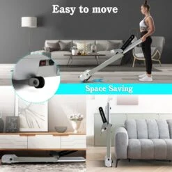 Merax Elektrische Loopband - Opvouwbaar - Inklapbaar Hardloopband - Professioneel - Fitness Hometrainer - Zilver Met Zwart -Fitnessapparatuur Serie Winkel 1200x1200 690