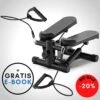 Marbo Stepper - Stepper Fitness - Home Trainer - Verstevigd - 2 Weerstandsbanden - Met Monitor - Verstelbare Weerstand - Step Fitness - Mini Stepper - Verticale Stepper - Professioneel - - Stair Stepper - Step-apparaat - Mini Fitnessapparaat - Step -Fitnessapparatuur Serie Winkel 1200x1200 71