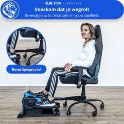 Blue Lion Kenji Stoelfiets Met Accessoires - Mini-Hometrainer - Deskbike - Fiets Voor Onder Bureau -Fitnessapparatuur Serie Winkel 1200x1200 717