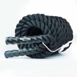 Matchu Sports - Battle Rope - HIIT Training - 8KG - Cardio Training - 38mm X 9m