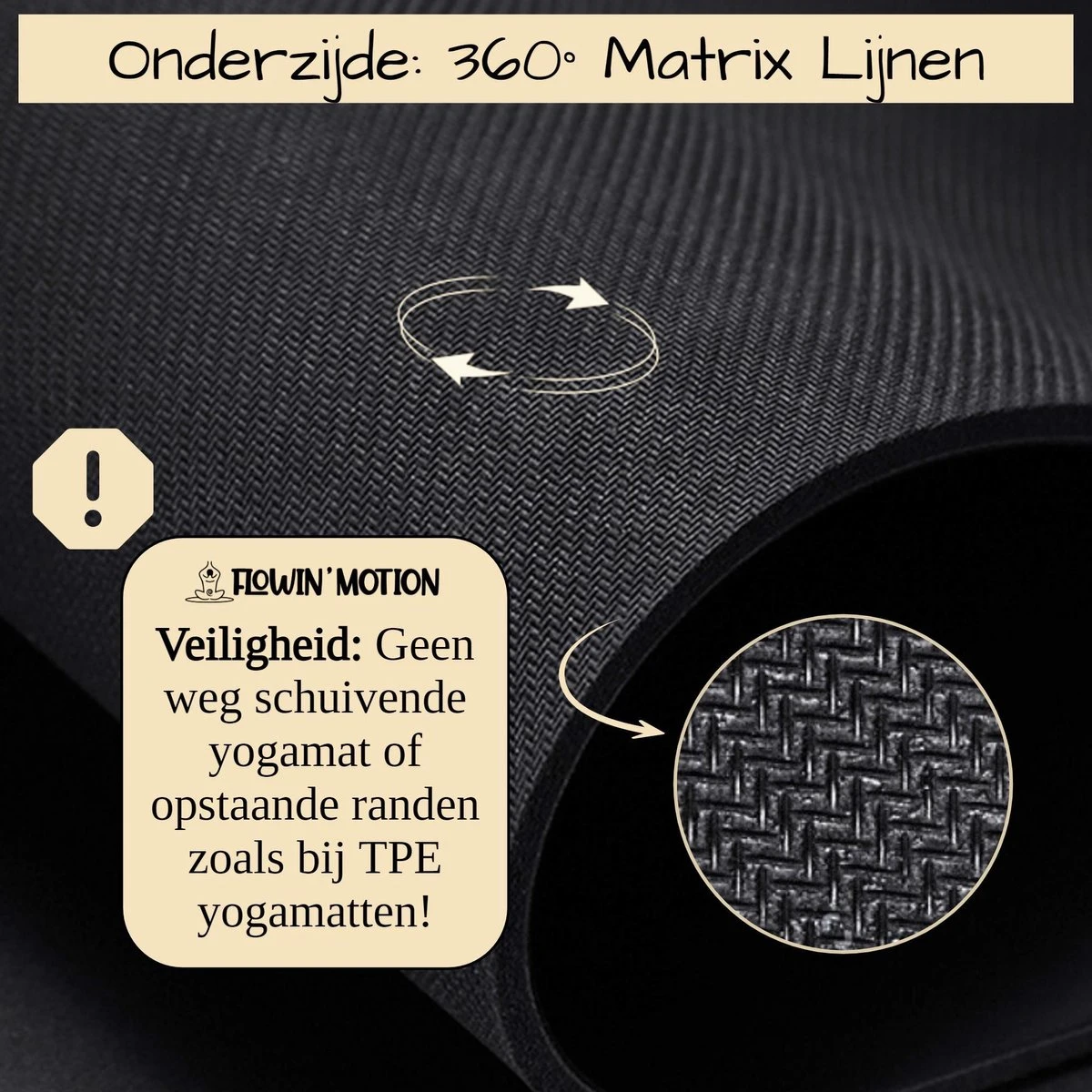 Flowin'Motion® Studio Yoga Mat - Superieure Grip - Extra Breed en Lang - Fitness Mat - Anti Slip - Sport Mat - Natuur Rubber - Planeetvriendelijk - Zwart met Goud - 185cm x 68cm x 4,2mm Flowin'Motion® Studio Yoga Mat - Superieure Grip - Extra Breed En Lang - Fitness Mat - Anti Slip - Sport Mat - Natuur Rubber - Planeetvriendelijk - Zwart Met Goud - 185cm X 68cm X 4,2mm -Fitnessapparatuur Serie Winkel 1200x1200 781