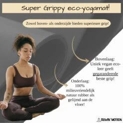 Flowin'Motion® Studio Yoga Mat - Superieure Grip - Extra Breed En Lang - Fitness Mat - Anti Slip - Sport Mat - Natuur Rubber - Planeetvriendelijk - Zwart Met Goud - 185cm X 68cm X 4,2mm 8 Flowin'Motion® Studio Yoga Mat - Superieure Grip - Extra Breed En Lang - Fitness Mat - Anti Slip - Sport Mat - Natuur Rubber - Planeetvriendelijk - Zwart Met Goud - 185cm X 68cm X 4,2mm -Fitnessapparatuur Serie Winkel 1200x1200 783