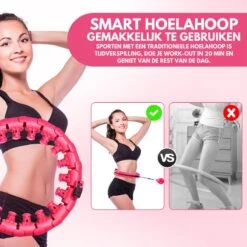 Hula Hoop Fitness - Met Gewicht - Hoepel Fitness - Volwassenen & Kinderen - Roze - Afvallen - Afslanken 6 Hula Hoop Fitness - Met Gewicht - Hoepel Fitness - Volwassenen & Kinderen - Roze - Afvallen - Afslanken -Fitnessapparatuur Serie Winkel 1200x1200 792