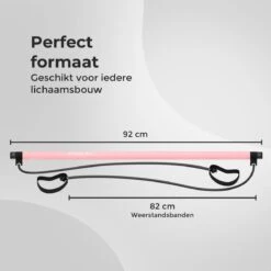 Pilates Bar - Pilates Stick - Fitness Bar - Pilates Stok - Fitness Stick - Yoga Stok - Fitness Materiaal Voor Thuis - Weerstandsbanden - Resistance Band Set - Sport Elastiek Banden - Fitness Elastiek - Fitness - Booty Band + Trainingsschema Roze 7 Pilates Bar - Pilates Stick - Fitness Bar - Pilates Stok - Fitness Stick - Yoga Stok - Fitness Materiaal Voor Thuis - Weerstandsbanden - Resistance Band Set - Sport Elastiek Banden - Fitness Elastiek - Fitness - Booty Band + Trainingsschema Roze -Fitnessapparatuur Serie Winkel 1200x1200 798
