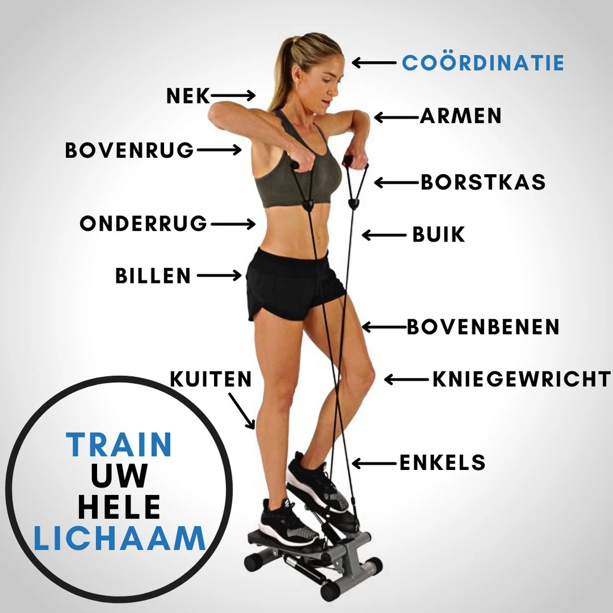 Marbo Stepper - Stepper Fitness - Home Trainer - Verstevigd - 2 weerstandsbanden - Met Monitor - verstelbare weerstand - step fitness - mini stepper - Verticale stepper - professioneel - - Stair Stepper - Step-apparaat - Mini Fitnessapparaat - Step Marbo Stepper - Stepper Fitness - Home Trainer - Verstevigd - 2 Weerstandsbanden - Met Monitor - Verstelbare Weerstand - Step Fitness - Mini Stepper - Verticale Stepper - Professioneel - - Stair Stepper - Step-apparaat - Mini Fitnessapparaat - Step -Fitnessapparatuur Serie Winkel 1200x1200 80