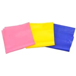 Focus Fitness - Fitness Elastiek - Resistance Band - 0,65 Mm - Geel -Fitnessapparatuur Serie Winkel 1200x1200 900