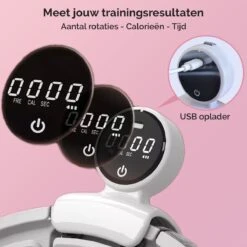 Zoluko Hoelahoep Met Telfunctie - Incl. E-Book - Hula Hoop - Hoepel - Hoelahoep Fitness - Hula Hoop Fitness - Fitness Hoepel - Weighted Hula Hoop - Weight Hoop - Hoelahoep Met Sensor - Hoelahoep Volwassenen - Hoepel Fitness - Body Hoop - 1.7 KG -Fitnessapparatuur Serie Winkel 1200x1200 919