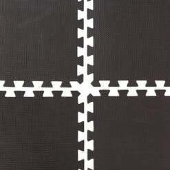 Sens Design Fitness Mat - 18 Stuks Fitness Tegels - 30x30x1 Cm - Zwart -Fitnessapparatuur Serie Winkel 1200x1200 979