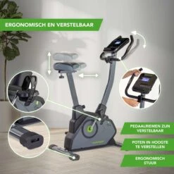 Tunturi Cardio Fit E35 Hometrainer - Ergometer - Bluetooth - Fitnessfiets Met 12 Verschillende Trainingsprogramma's - Comfort Plus Zadel -Fitnessapparatuur Serie Winkel 1200x1200 98