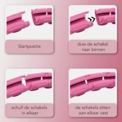 Innovision Hoela Hoep - Met Calorieteller En Gewicht - Fitness Hoelahoep - 1 KG - Voor Volwassenen En Beginners - Roze 4 Innovision Hoela Hoep - Met Calorieteller En Gewicht - Fitness Hoelahoep - 1 KG - Voor Volwassenen En Beginners - Roze -Fitnessapparatuur Serie Winkel 1200x1200 981