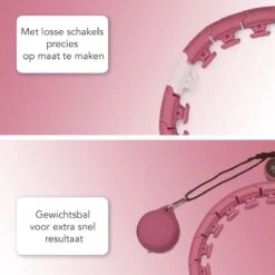Innovision Hoela Hoep - Met Calorieteller En Gewicht - Fitness Hoelahoep - 1 KG - Voor Volwassenen En Beginners - Roze 5 Innovision Hoela Hoep - Met Calorieteller En Gewicht - Fitness Hoelahoep - 1 KG - Voor Volwassenen En Beginners - Roze -Fitnessapparatuur Serie Winkel 1200x1200 982