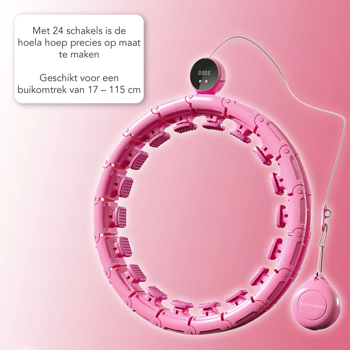 Innovision Hoela Hoep - Met calorieteller en gewicht - Fitness hoelahoep - 1 KG - Voor volwassenen en beginners - Roze Innovision Hoela Hoep - Met Calorieteller En Gewicht - Fitness Hoelahoep - 1 KG - Voor Volwassenen En Beginners - Roze -Fitnessapparatuur Serie Winkel 1200x1200 983