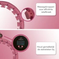 Innovision Hoela Hoep - Met Calorieteller En Gewicht - Fitness Hoelahoep - 1 KG - Voor Volwassenen En Beginners - Roze 7 Innovision Hoela Hoep - Met Calorieteller En Gewicht - Fitness Hoelahoep - 1 KG - Voor Volwassenen En Beginners - Roze -Fitnessapparatuur Serie Winkel 1200x1200 984