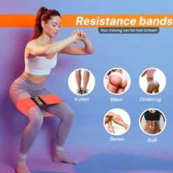 PEACHY Weerstandsbanden - Resistance Bands - Fitness Banden - Booty Bands - Elastiek Banden - Thuis Sporten - Full Body Workout - Sportbanden - Weerstandsband - Set Van 3 Stuks - Gratis Draagtas - 38 Cm -Fitnessapparatuur Serie Winkel 1200x1200 990