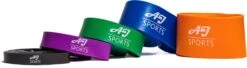 AJ-Sports Weerstandsbanden - Pull Up Bands EXTRA Heavy - Power Bands - Set Van 5 Banden - 5 Verschillende Weerstanden - Fitness Elastiek - Pull Up Pack Crossfit - Powerlifting Banden - Fitness - Workout - Inclusief Draagtas -Fitnessapparatuur Serie Winkel 1200x330