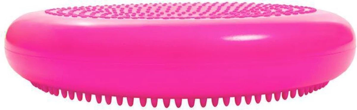 Wiebelkussen + Pomp - Balanskussen - Volwassenen En Kinderen - Balansbord - Met Pomp - 34CM - Roze Wiebelkussen + Pomp - Balanskussen - Volwassenen En Kinderen - Balansbord - Met Pomp - 34CM - Roze -Fitnessapparatuur Serie Winkel
