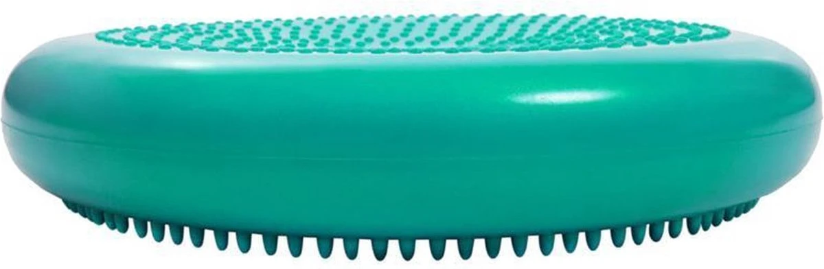 Wiebelkussen + Pomp - Balanskussen - Volwassenen En Kinderen - Met Pomp - 34CM - Turquoise Wiebelkussen + Pomp - Balanskussen - Volwassenen En Kinderen - Met Pomp - 34CM - Turquoise -Fitnessapparatuur Serie Winkel