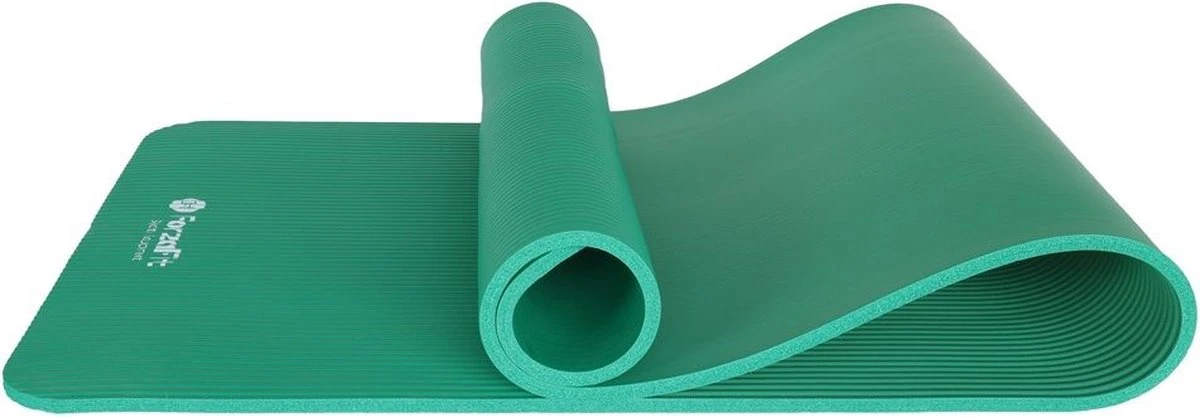 ForzaFit Yogamat - Fitness Mat met Draagriem - Extra dik 12 mm - Groen ForzaFit Yogamat - Fitness Mat Met Draagriem - Extra Dik 12 Mm - Groen -Fitnessapparatuur Serie Winkel