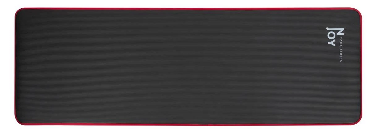 Njoy Your Sports Sportmat - Yogamat - Fitness Mat - Fitnessmat voor Thuis - Extra Dikke Sportmat - Zachtschuim - Antislip - Zwart/Rood - 185 x 61cm Njoy Your Sports Sportmat - Yogamat - Fitness Mat - Fitnessmat Voor Thuis - Extra Dikke Sportmat - Zachtschuim - Antislip - Zwart/Rood - 185 X 61cm -Fitnessapparatuur Serie Winkel