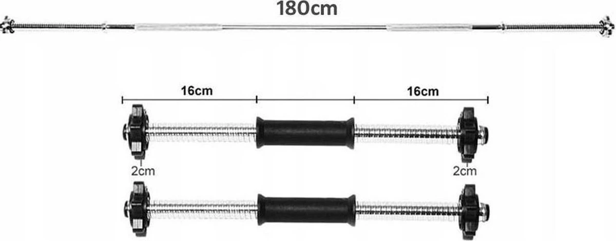 Halterbank INC. 50 kg GEWICHTEN - Sportbank - Fitnessbank + halterschijven + 1 halterstang + 2 dumbbells - multifunctioneel - volledig instelbaar - Opklapbaar Halterbank INC. 50 Kg GEWICHTEN - Sportbank - Fitnessbank + Halterschijven + 1 Halterstang + 2 Dumbbells - Multifunctioneel - Volledig Instelbaar - Opklapbaar -Fitnessapparatuur Serie Winkel 1200x470 1