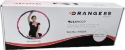 Orange85 Hoepel Fitness - Hoelahoep 100cm - Volwassenen - Hoepelen - Hoolahoop - Sport - Grijs - Roze - 1,2 Kg - Soft - Afvallen -Fitnessapparatuur Serie Winkel 1200x483