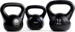 WAYS. Kettlebell - 6 KG - PVC - Zwart 5 WAYS. Kettlebell - 6 KG - PVC - Zwart -Fitnessapparatuur Serie Winkel 1200x518 5
