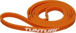 Tunturi Power Band - Resistance Band - Weerstandsband - Fitness Elastiek - Extra Licht - Oranje