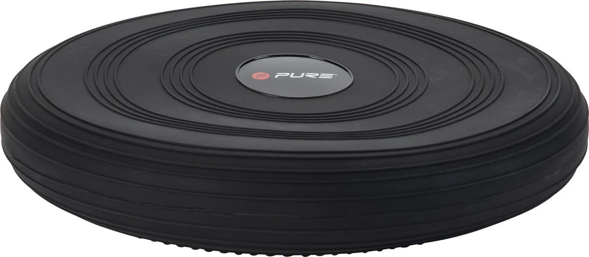 Balanskussen - Wiebelkussen Zwart PURE2IMPROVE Balanskussen - Wiebelkussen Zwart -Fitnessapparatuur Serie Winkel