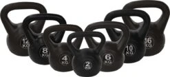 Tunturi PVC Kettle Bell - Kettlebell - 8 Kg - Incl. Gratis Fitness App 4 Tunturi PVC Kettle Bell - Kettlebell - 8 Kg - Incl. Gratis Fitness App -Fitnessapparatuur Serie Winkel 1200x544 5