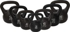 Tunturi PVC Kettle Bell - Kettlebell - 16 Kg - Incl. Gratis Fitness App 4 Tunturi PVC Kettle Bell - Kettlebell - 16 Kg - Incl. Gratis Fitness App -Fitnessapparatuur Serie Winkel 1200x544 6