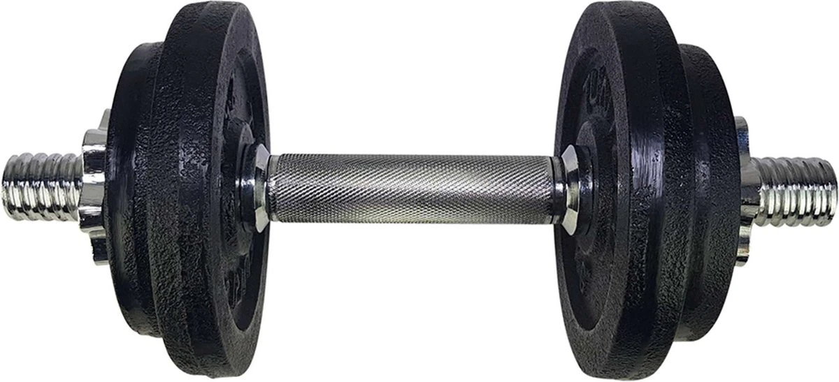 Tunturi Gewichten Gietijzer totaal 10kg - Halterset met schroefsluiting - Dumbbell set - 1 halterstang - 30mm - incl. gratis fitness app Tunturi Gewichten Gietijzer Totaal 10kg - Halterset Met Schroefsluiting - Dumbbell Set - 1 Halterstang - 30mm - Incl. Gratis Fitness App -Fitnessapparatuur Serie Winkel 1200x547 4