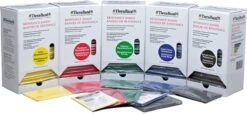 Thera-Band Thera Band, Oefenbanden, Set Van 3, 1.5 Meter Per Kleur, Geel, Rood, Groen,
