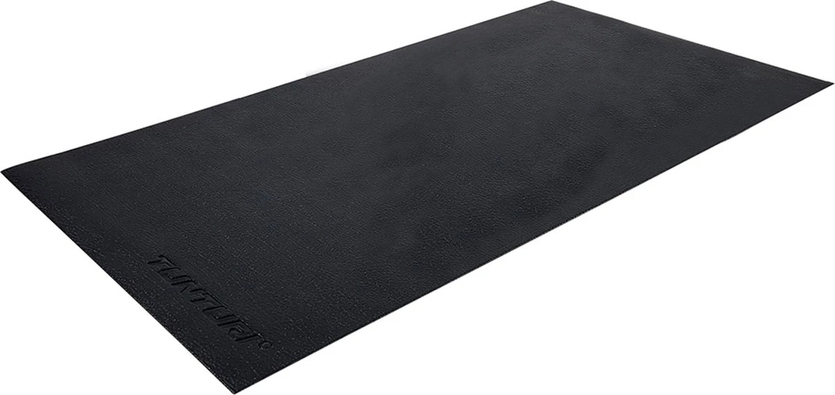 Tunturi Crosstrainer mat - Vloerbeschermmat - 160 x 87 x 0,5 cm - Zwart Tunturi Crosstrainer Mat - Vloerbeschermmat - 160 X 87 X 0,5 Cm - Zwart -Fitnessapparatuur Serie Winkel