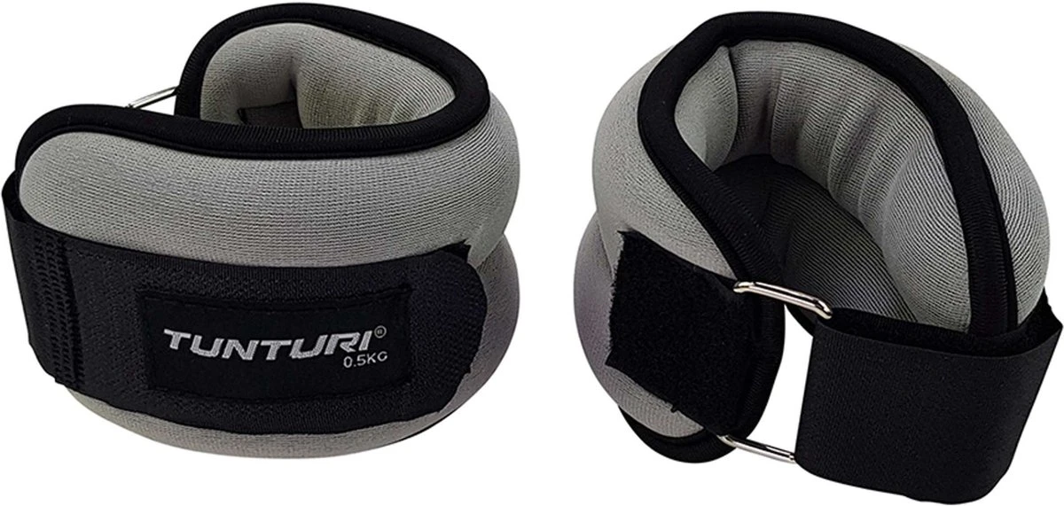 Tunturi Variabel Enkelgewichten en Polsgewichten - 2x 0,5 kg - Grijs Tunturi Variabel Enkelgewichten En Polsgewichten - 2x 0,5 Kg - Grijs -Fitnessapparatuur Serie Winkel 1200x571 1