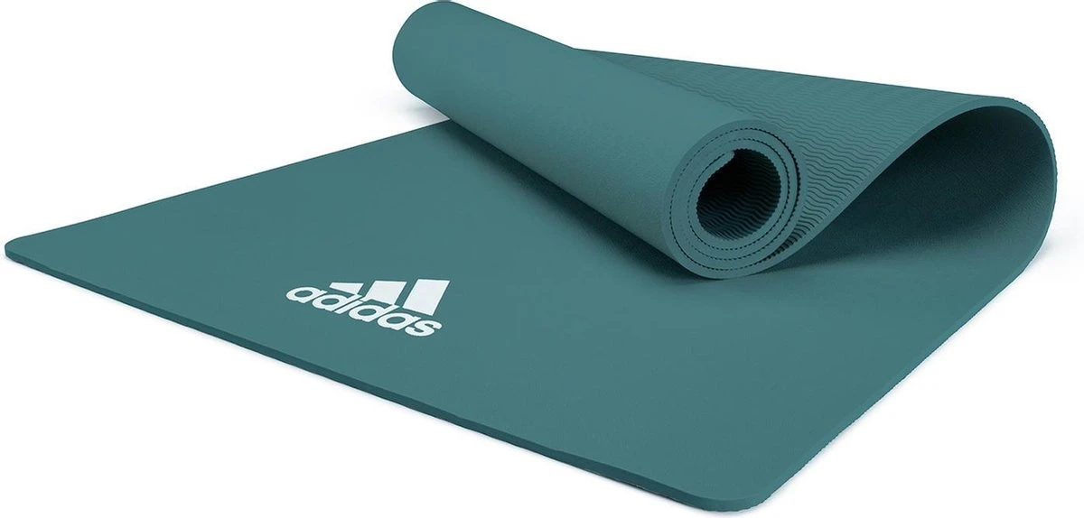 Adidas Yoga Mat - Raw Green - 173 x 61 x 0.8 cm Adidas Yoga Mat - Raw Green - 173 X 61 X 0.8 Cm -Fitnessapparatuur Serie Winkel