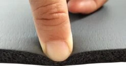 #DoYourFitness - XXL Fitness Mat - »Ashanti« - 190x100x1.0cm - Grijs -Fitnessapparatuur Serie Winkel 1200x633