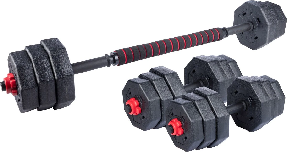 Umbro Halterset - 20 KG - Verstelbare Dumbells en Barbell - Gewichten van 1.25 KG, 1.5KG en 2KG - Kunststof Umbro Halterset - 20 KG - Verstelbare Dumbells En Barbell - Gewichten Van 1.25 KG, 1.5KG En 2KG - Kunststof -Fitnessapparatuur Serie Winkel 1200x635 1