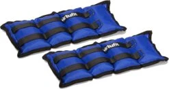 Enkelgewichten En Polsgewichten - VirtuFit Verstelbare Gewichten - 2 X 2 Kg - Nylon - Blauw -Fitnessapparatuur Serie Winkel 1200x637 4