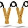 Gouden Grip Handknijpers Beginnersset Level 1-3 (23-68kg) + GRATIS Griptraining E-book - Handtrainer - Handgrippers - Handknijper Fitness - Knijphalter - Onderarm Trainer - Handtrainers - Heavy Grip - Buigveer