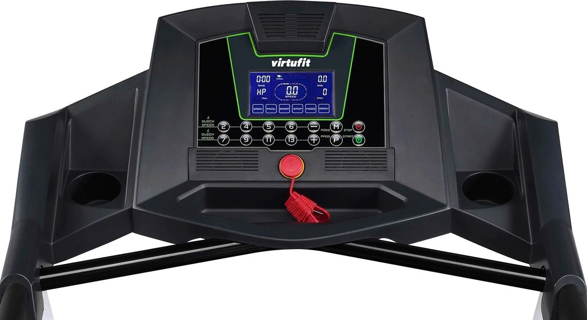 VirtuFit Easy Fit Loopband - LCD display met blue backlight verlichting - 36 programma's VirtuFit Easy Fit Loopband - LCD Display Met Blue Backlight Verlichting - 36 Programma's -Fitnessapparatuur Serie Winkel