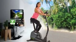 Tunturi Star Fit E100 HR I Plus Hometrainer - Ergometer - Fitnessfiets - Bluetooth - 21 Trainingsprogramma's - 16 Weerstandniveaus - Kleur: Zwart -Fitnessapparatuur Serie Winkel 1200x666 1