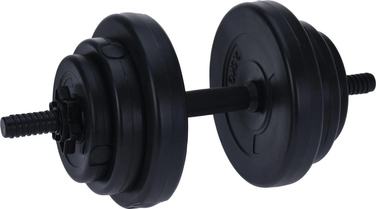 Dumbbell Set - Verstelbaar - 2 STUKS van 10 KG - Halters - 12 schijven XQ Max Dumbbell Set - Verstelbaar - 2 STUKS Van 10 KG - Halters - 12 Schijven -Fitnessapparatuur Serie Winkel
