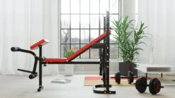 Halterbank INC. 50 Kg GEWICHTEN - Sportbank - Fitnessbank + Halterschijven + 1 Halterstang + 2 Dumbbells - Multifunctioneel - Volledig Instelbaar - Opklapbaar 5 Halterbank INC. 50 Kg GEWICHTEN - Sportbank - Fitnessbank + Halterschijven + 1 Halterstang + 2 Dumbbells - Multifunctioneel - Volledig Instelbaar - Opklapbaar -Fitnessapparatuur Serie Winkel 1200x675 7