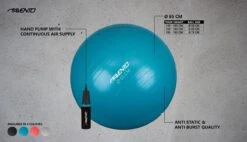 Avento Fitness/Gymbal + Pomp - Ø 65cm - Zwart -Fitnessapparatuur Serie Winkel 1200x690 1