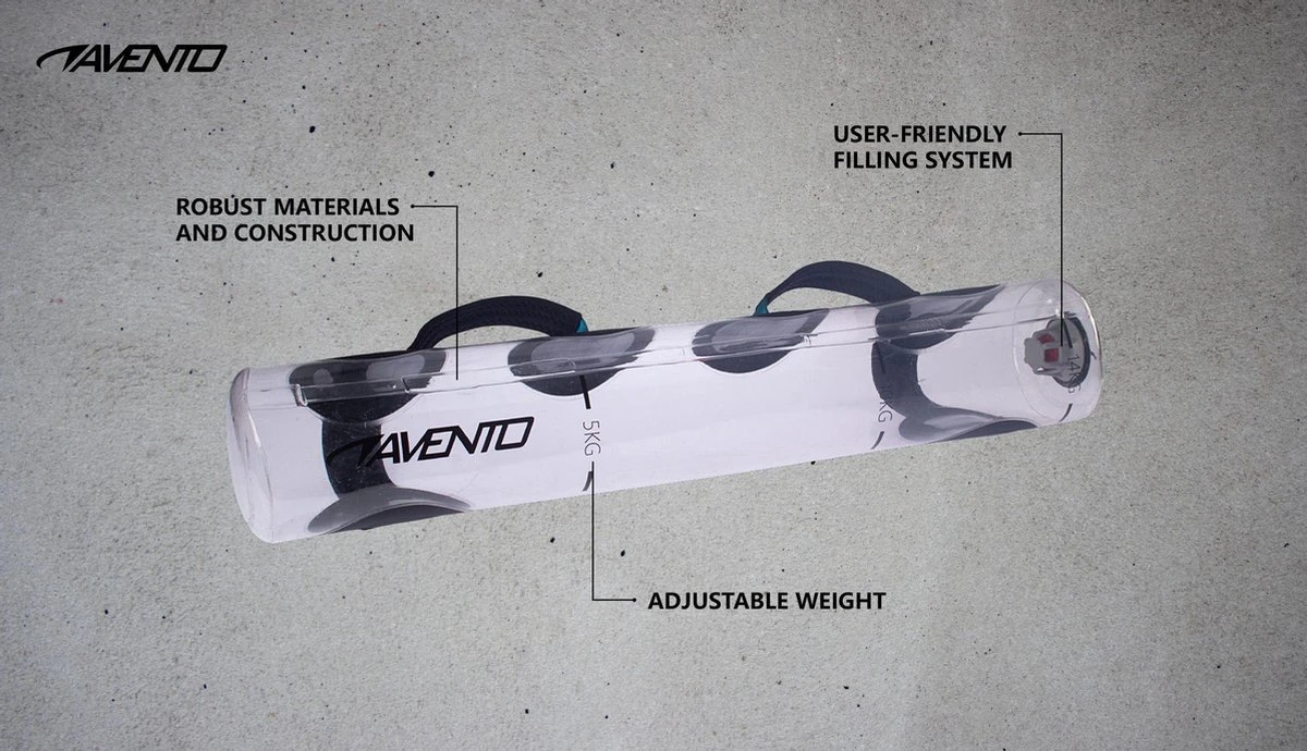 Avento Water Bag Multi-trainer Opblaasbaar - Tube 14 L /14 kg Avento Water Bag Multi-trainer Opblaasbaar - Tube 14 L /14 Kg -Fitnessapparatuur Serie Winkel 1200x690 28