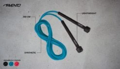 Avento Springtouw Basic - Slim Grip - Zwart -Fitnessapparatuur Serie Winkel 1200x690 3