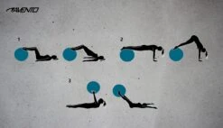 Avento Fitness/Gymbal + Pomp - Ø 65cm - Blauw 6 Avento Fitness/Gymbal + Pomp - Ø 65cm - Blauw -Fitnessapparatuur Serie Winkel 1200x690 5