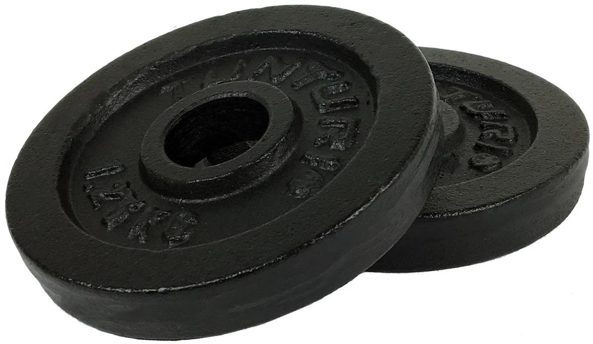 Tunturi Halterschijven - Halter gewichten - 2 x 1,25 kg - Ø 30 mm - Gietijzer - Incl. gratis fitness app Tunturi Halterschijven - Halter Gewichten - 2 X 1,25 Kg - Ø 30 Mm - Gietijzer - Incl. Gratis Fitness App -Fitnessapparatuur Serie Winkel 1200x696 2